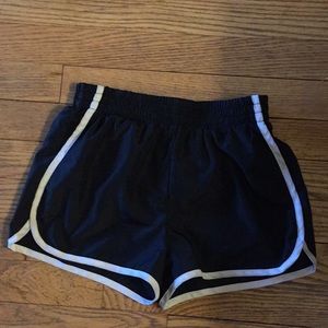 Black Running Shorts